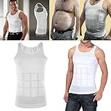 Camiseta Faja Abdominal Entallada Reductora Moldeadora Quemagrasas Adelgazante para Hombre Home Health Spain (XL)