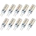 Produktbild AWE-LIGHT 10 x G4 LED Lampe Birne 2 Watt DC 12V 24, 2835 SMD LED Energiesparlampe, Ersatzteil für 20W Halogen Lampe (Warmweiß)
