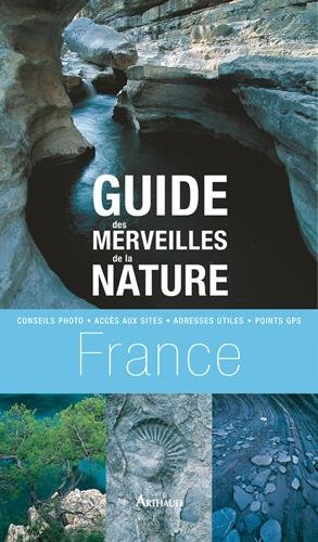 couverture de : Guide des merveilles de la nature en France