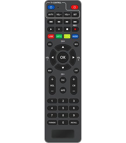 Telecomando Sostitutivo AULCMEET Per Decoder Strong SRT7807 – Pronto All'uso, Senza Programmazione