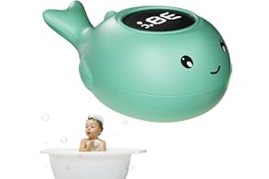 mimika Thermomètre De Bain Pour Bébé, Thermomètres À Eau Numériques, Thermometre Bain Bébés, Thermomètres À Eau Numériques Avec Affichage LED Pour Mesurer La Température De L'eau, ONSUCIL6TH5NRQBD0