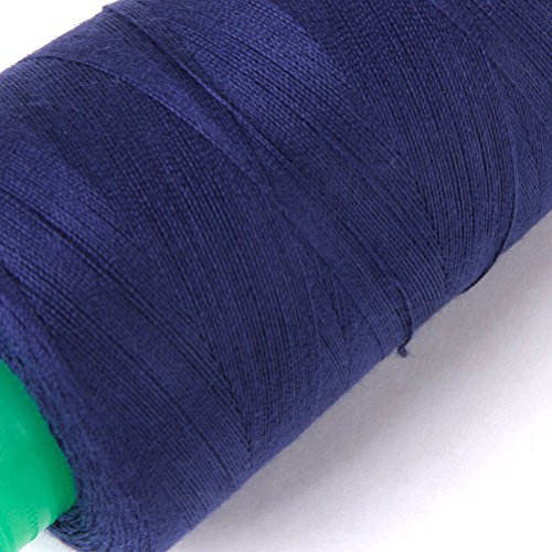 UEETEK 1 Stk 20er/2 Jeans Nähen Faden Spule für Nähmaschine (dunkelblau) - 7