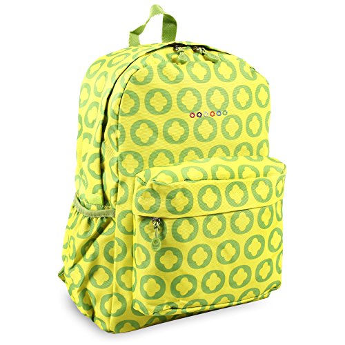 J World New York Oz School Backpack Lime Logo Buy Online In Guernsey At Guernsey Desertcart Com Productid