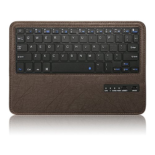 iPad Pro 9,7 Tastatur Gase boriyuan [Neue Abnehmbare Version] magnetisch Abnehmbare versteckte Wireless Bluetooth Tastatur muti-angle Folio 360 Grad drehbar Ständer Smart Flip Case Cover Für ipad Pro 24,6 cm 2016 - 7