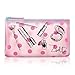 Zoella Beauty Pink Frosted Cosmetic / Coin Purse / Make Up Bag