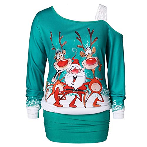 Preisvergleich Produktbild QingJiu Frauen undicht Schulterdruck Bodycon Kleid Damen Partykleid