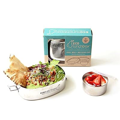 ECOLunchbox Lunch Box Inox 2 pièces - ECOLUNCHBOX