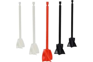 CHRI Frullatore, trapano per resina, 5 pezzi, per miscelazione di resina epossidica, per miscelare resina epossidica, vernice in ceramica