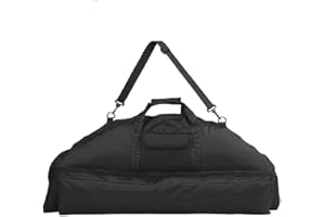 Sonhomay Archery Bow Bag Multiple Pockets Compound Bow Case with Straps Bow Carry Bag with Arrow Pocket for Hunting