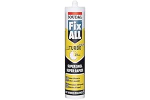 Soudal - Colle ou mastic ms polymere fix all turbo -
