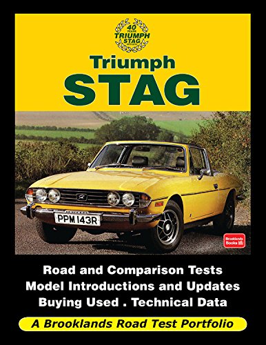 Triumph Stag Road Test Portfolio (Brooklands Books Road Test Series)