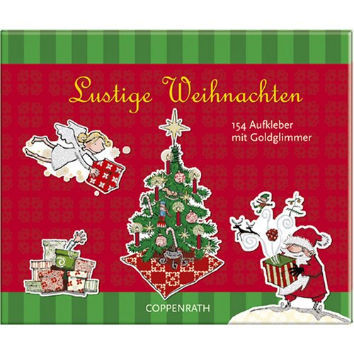 Download Lustige Weihnachten - 154 Aufkleber mit Goldglimmer: Verkaufseinheit