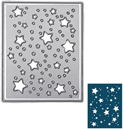 Naisicantar Many Star Cute Daily Cutting Dies Metal Stencil Template For DIY Album Scrapbook
