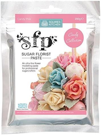 Squires Sugar Florist Paste Candy Pink 200g