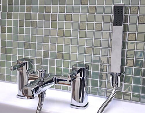 Mixer Filler Shower &amp; Tap Basin Bathroom Luxury Hand Held MICOE Shower Head Mono Bloc Faucet Double Bath Set (shower mixer Y04)