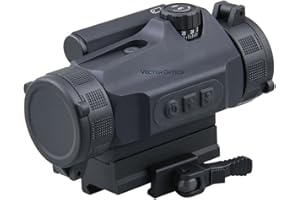 Vector Optics Nautilus 1x30 Tactical Red Dot Scope Sight with Auto Light Sensor & Manual Control, Red Illuminated Reticle, Equipped with Picatinny QD Mount Base, 11 Levels of Illumination