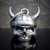 motivenbericht nö bauordnung Wikinger-Glocke Hell\'s-Design Glöckchen mit Totenkopf-Motiv Viking Glücksbringer