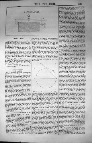 Preisvergleich Produktbild Stein-Heber Bau-Diagramm-Erbauer 1847
