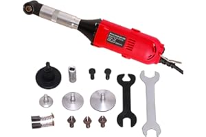 SEABABYHOUSE 350W Matrice électrique Ponceuse Polisseuse Outils Rotatifs de Meulage pour le Meulage, la Découpe, la Gravure, le Polissage, le Fraisage, 6 Vitesses Variables, 15000 RPM