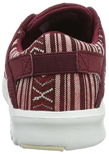 Etnies Scout Chaussures Skateboard Femme | Rouge Bordeaux | Semelle STI Evolution | Taille 36 EU