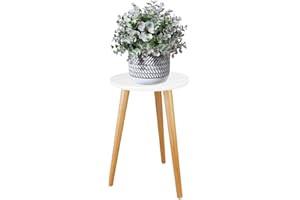 Hniuyun Indoor Plant Stand - Wooden Table for Flower Pots, Modern Home Decor, 42 x 28cm