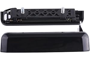 AUKSON Tirador de puerta, exterior exterior del coche 1 par juego delantero izquierdo + derecho para camioneta D21 Hardbody