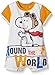 Peanuts Baby Boys 0-24m Snoopy Romper, Orange (Paprika), 12-18 Months (Manufacturer Size:18 Months)