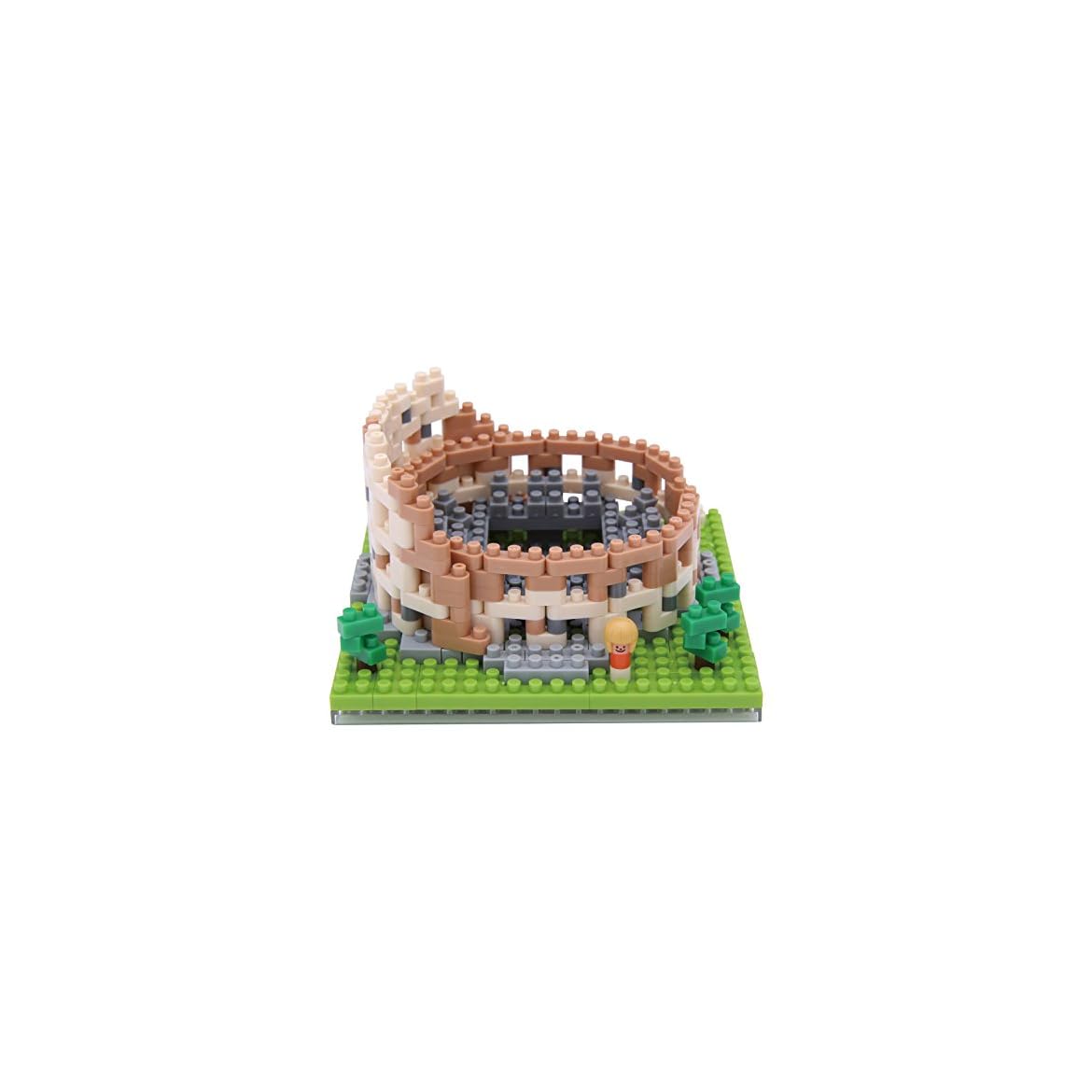 Nanoblock Colosseum, NBH 121 , Modelli/Colori Assortiti, 1 Pezzo ...