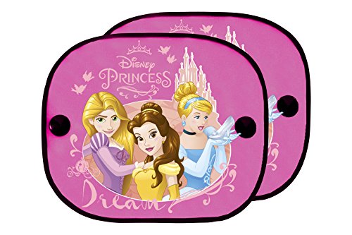 ABC PARTS Princesas Disney PRIN101 Cortinillas para Coche, Set de 2