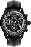 Zeppelin Herren-Armbanduhr 100 Jahre Chronograph Quarz Leder 76782