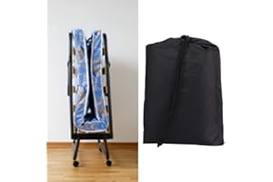 Evonecy Folding Bed Cover, Folding Bed Dust Cover 210D Oxford Cloth for Protective Cover for Folding Chair(85 * 33 * 107cm)