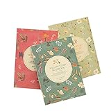 Bonitos libros de dibujos animados de notas pequeñas, regalo perfecto para volver a la escuela.