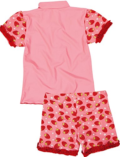 Playshoes Mädchen Bademode 2-teiliges Badeset Erdbeeren - 2