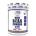 Produktbild BCAA Pulver 800g hochdosiert 8:1:1 (Aminosäuren) | Aminos: (Leucin, Isoleucin, Valin) BCAAs Powder Orange