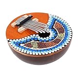 Fácil de transportar: con tamaño pequeño y peso ligero para fácil transporte y almacenamiento. Fácil de usar, solo hay que utilizar dos pulgares para hacer un sonido, puedes crear tu música ganada.