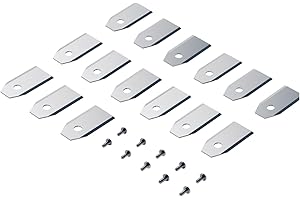 ANTHBOT Lot de 15 lames de rechange + 10 vis - Compatible Genie 600/1000/3000