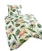 Produktbild Rally Fashion Bettbezug 80x80 cm/135x200 cm FLAMINGO Baumwolle-Polyester Bettwäsche 2tlg. Grün 800685