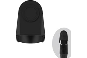 ROCHIX 1890 Silica Gel Mouthpiece Cap Durable Mouthpiece Protector for Clarinet/Alto Saxophone Sax Mouthpiece Protective Cap Middle Size(Black)