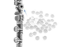 40 Stück Silikon Lange Flöte Schalllochstopfen SourceTon 7 X 3 mm Flötenstecker Flöte Zubehör Geeignet für die meisten Arten von Flöten