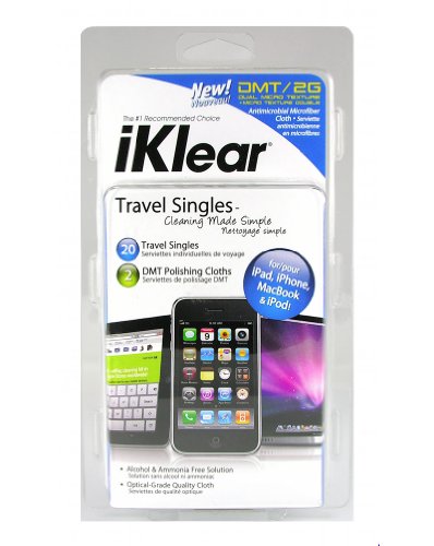 iKlear Travel Singles Reinigungstücher 20-er Pack