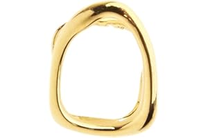 .ICED-OUT. Single Zahn Hollow Grill - One size fits all Aufsatz gold S