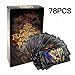 Tarotkarten mit Buch für Anfänger Divination Tarotkarten England Taro 78 Standard Tarotkarten（Tarotkarten im Standardformat 11 x 6 cm) by 