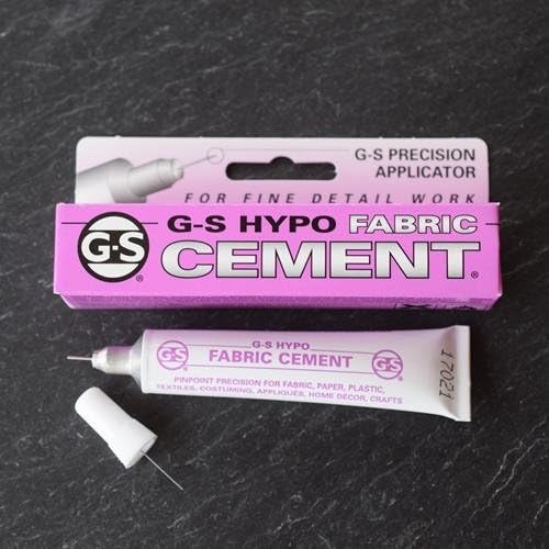 Glue G-S Hypo Fabric Cement With Applicator 9ml | Pack of 4 | Variety of Pack Sizes | Free Delivery