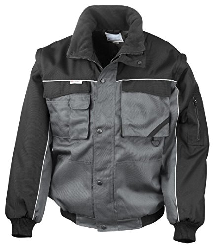 Result Work-Guard Work-Guard zip sleeve heavy duty pilot jacket