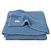 Produktbild Jollein 516-511-65087 Baby Strickdecke Heavy Knit blau 75x100 cm