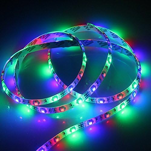 Goeswell 1M Battery Powered 3528 RGB Led Strip Light +MiNi Controller