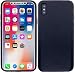Produktbild Burkley Lederhülle geeignet für Apple iPhone X/iPhone XS Schutzhülle Bumper - bruchfeste Handyhülle für das iPhone X/XS - QI fähig - Handmade (Schwarz)