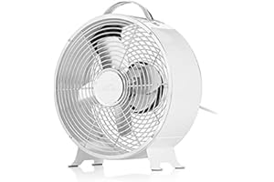 ‎ETA ETA Tischventilator Ringo I 25 W I Ventilator I 26cm Durchmesser I Klein & Leise I Standventilator im Retro Design I Bereits Montiert