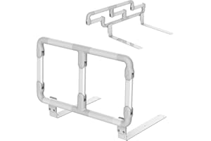 ‎HEUFFE Heuffe Bettgitter für Senioren, klappbar, gegen Stürze | verstellbare Sicherheitsbarriere | flexible Unterstützung zum Sitzen / Aufstehen | geeignet für Senioren und Behinderte