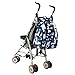 ECOSUSI Design Diaper Bag Pockets Back Pack Maternity Bag Blue&Black Color